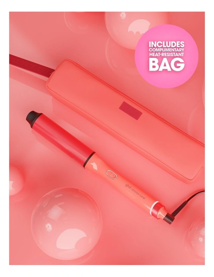 Chronos Curve Max Curling Wand in Candy Coral image 7