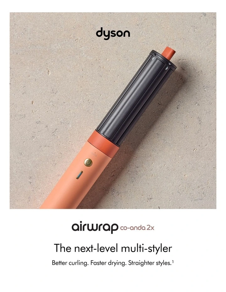 Airwrap Co-anda 2x Multi-Styler And Dryer in Amber Silk/Pink Champagne image 2