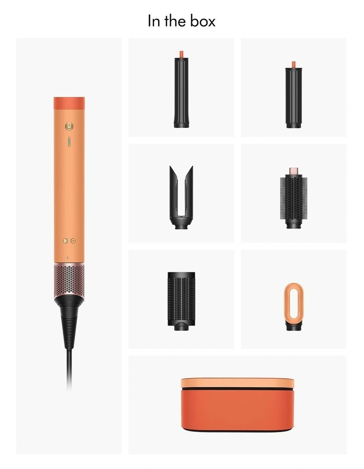 Airwrap Co-anda 2x Multi-Styler And Dryer in Amber Silk/Pink Champagne image 4