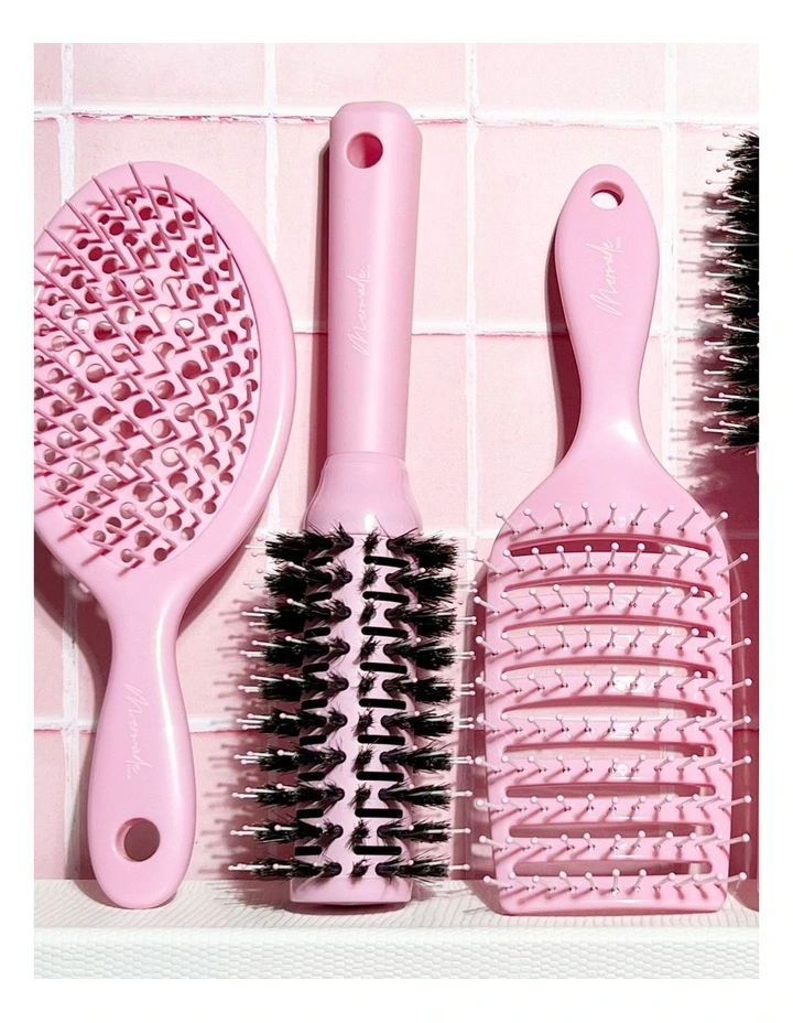 Midi Round Brush 1054 in Pink image 5