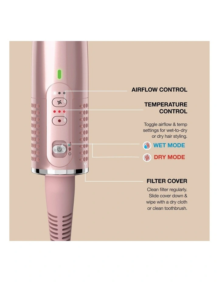 Glossi 2-in-1 Hot Tool And Air Glosser HT302PKANZ image 5