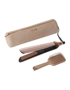 Chronos Hair Straightener Gift Set In Cashmere Beige