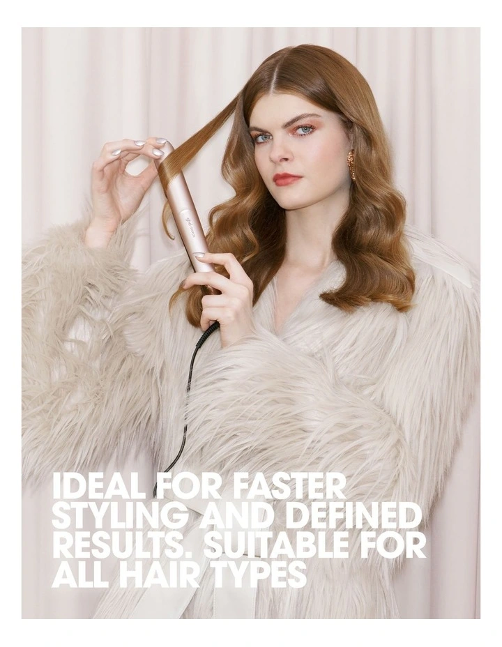 Chronos Hair Straightener Gift Set In Cashmere Beige image 5