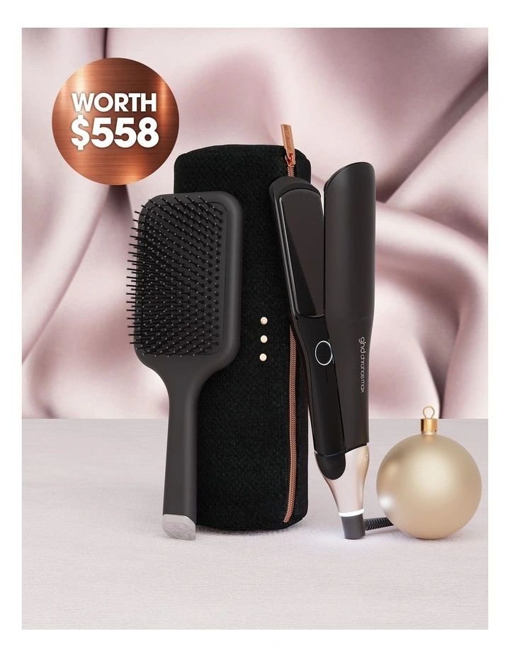 Chronos Max Wide-Plate Hair Straightener Gift Set image 2