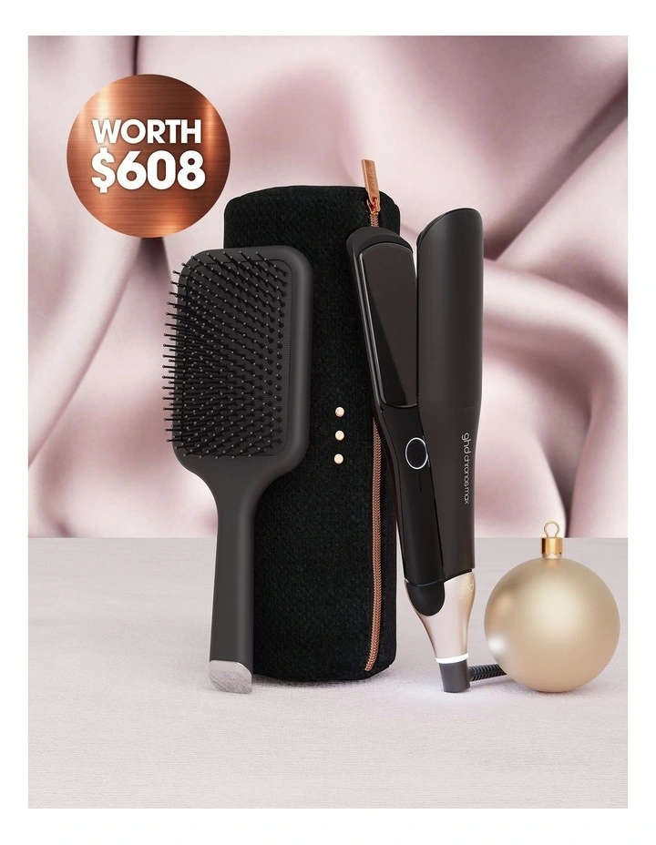 Chronos Max Wide-Plate Hair Straightener Gift Set image 2