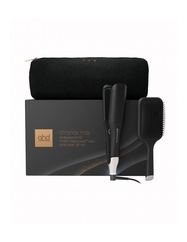 Chronos Max Wide-Plate Hair Straightener Gift Set image 6