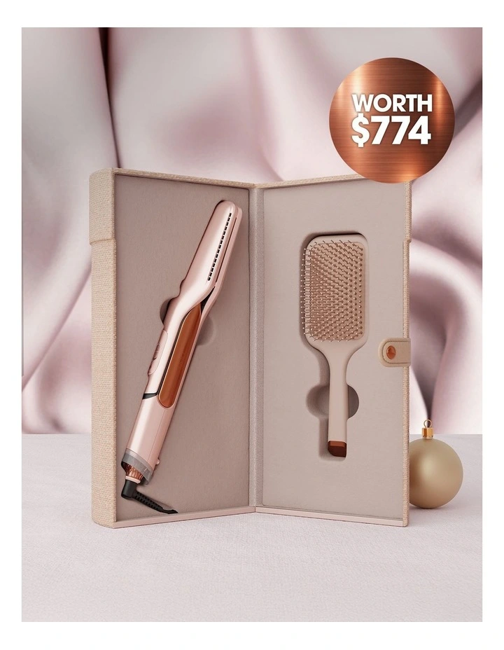 Duet Style 2-in-1 Hot Air Styler Gift Set In Cashmere Beige image 2
