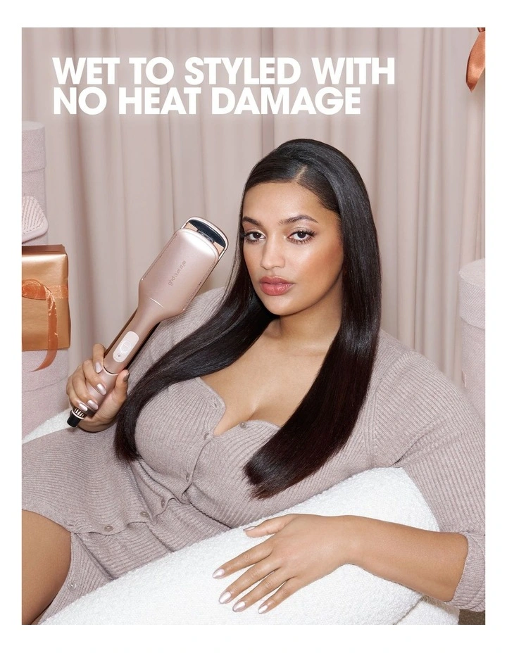 Duet Style 2-in-1 Hot Air Styler Gift Set In Cashmere Beige image 4