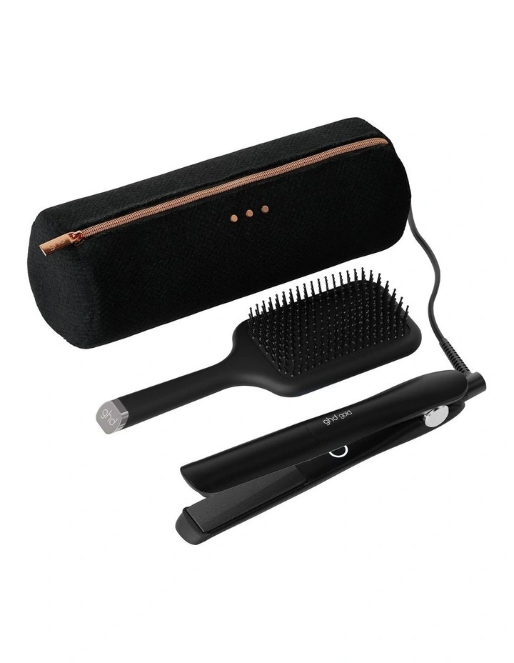 Gold Hair Straightener Gift Set image 1