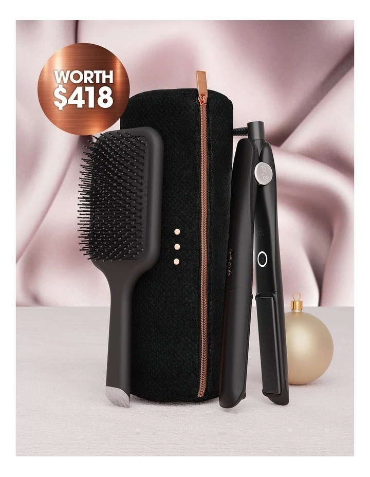 Gold Hair Straightener Gift Set image 2