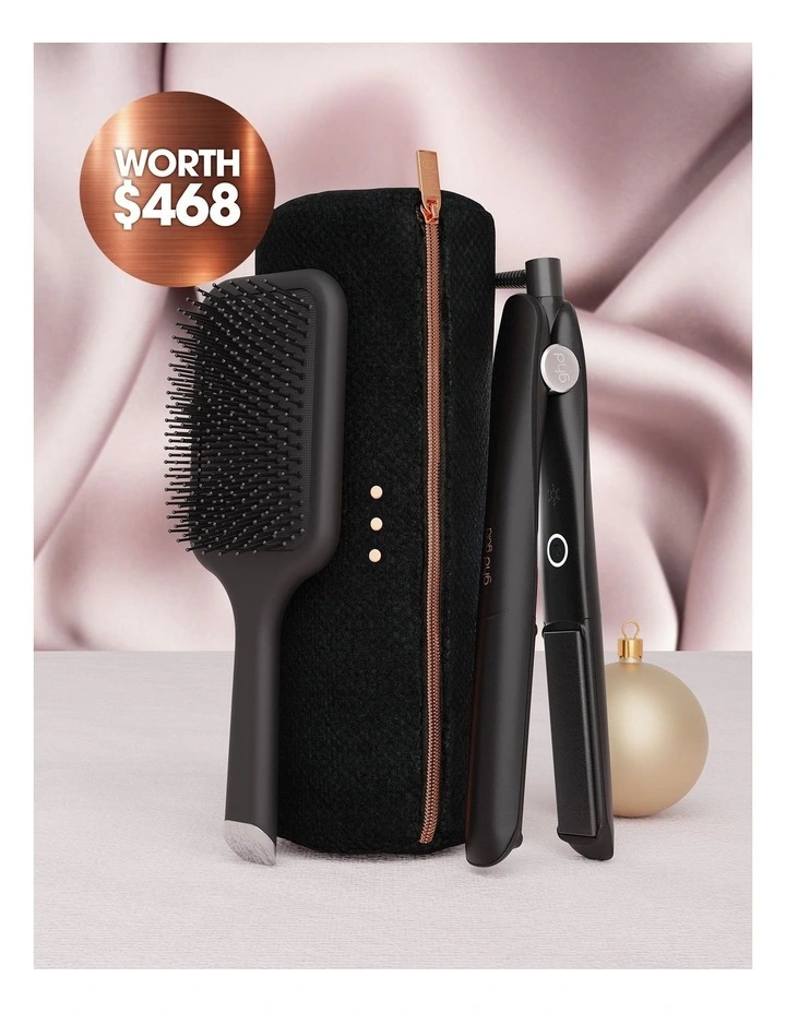 Gold Hair Straightener Gift Set image 2