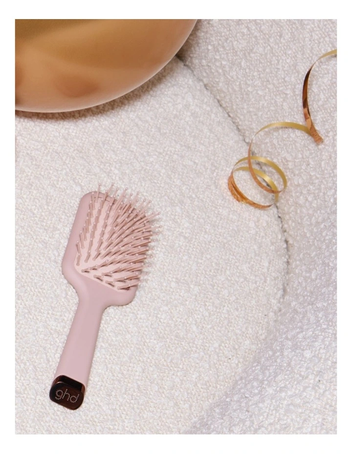 Mini Paddle Brush In Cashmere Beige image 4
