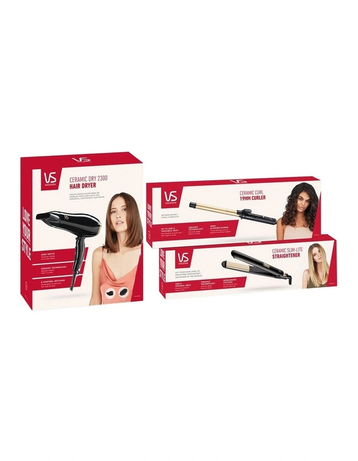 Ceramic Curl 19mm Curler, VSC419CA image 6