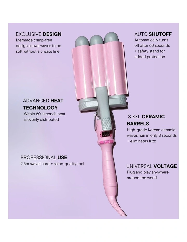 Waver Professional Hair Styler 32mm image 7