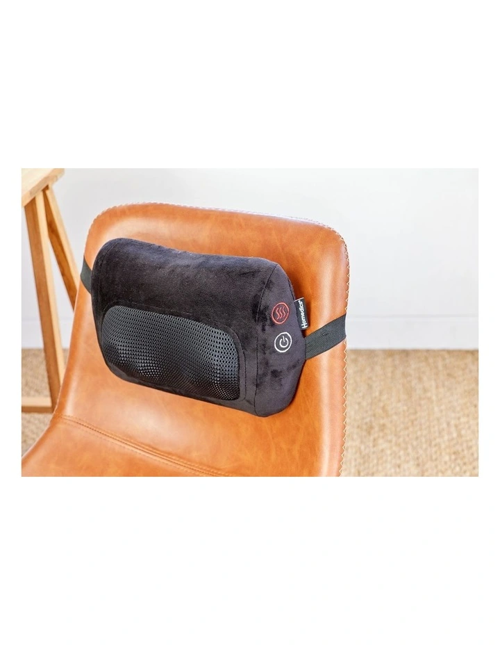 Shiatsu Massage Pillow in Black MP-12BK-AU image 5