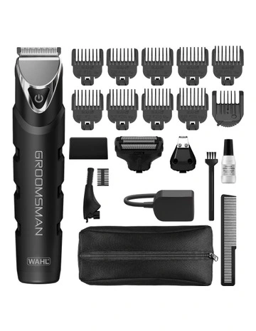 The Groomsman Stainless Steel 3025123 Body Groomer in Black