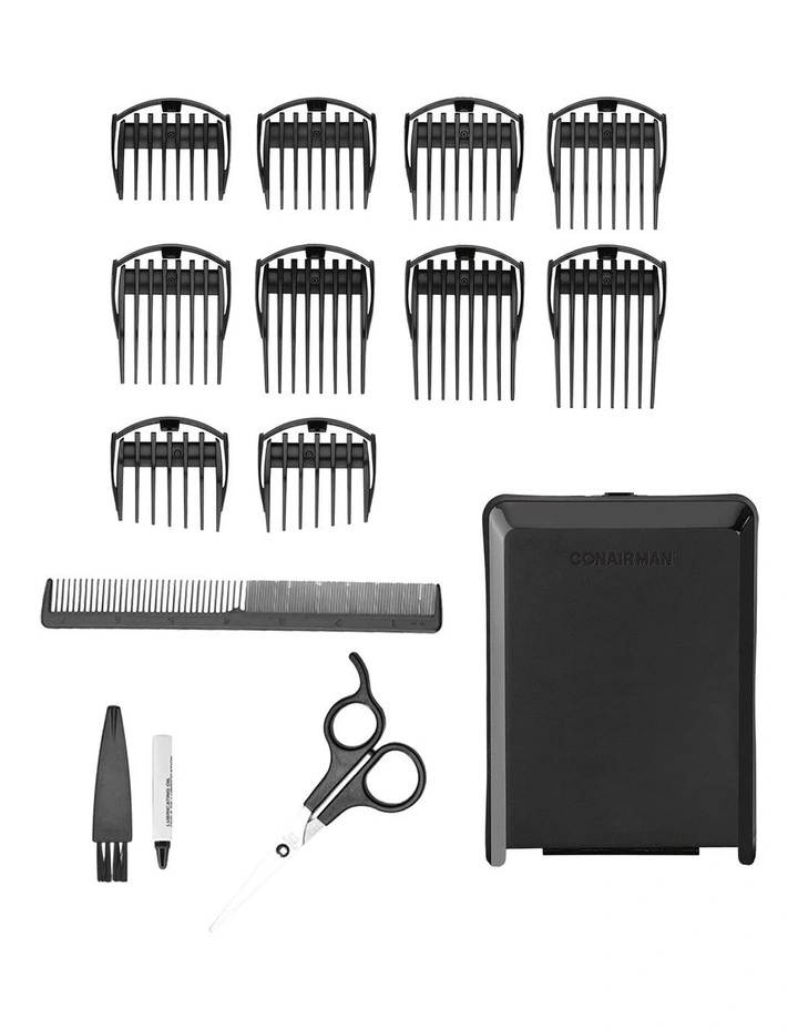 CONAIRMAN The XPERT Clip Hair Clipper Kit In Blue/Gold Vsm990A MYER