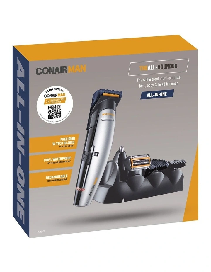 The All Rounder VSM837A Trimmer Set in Silver image 3