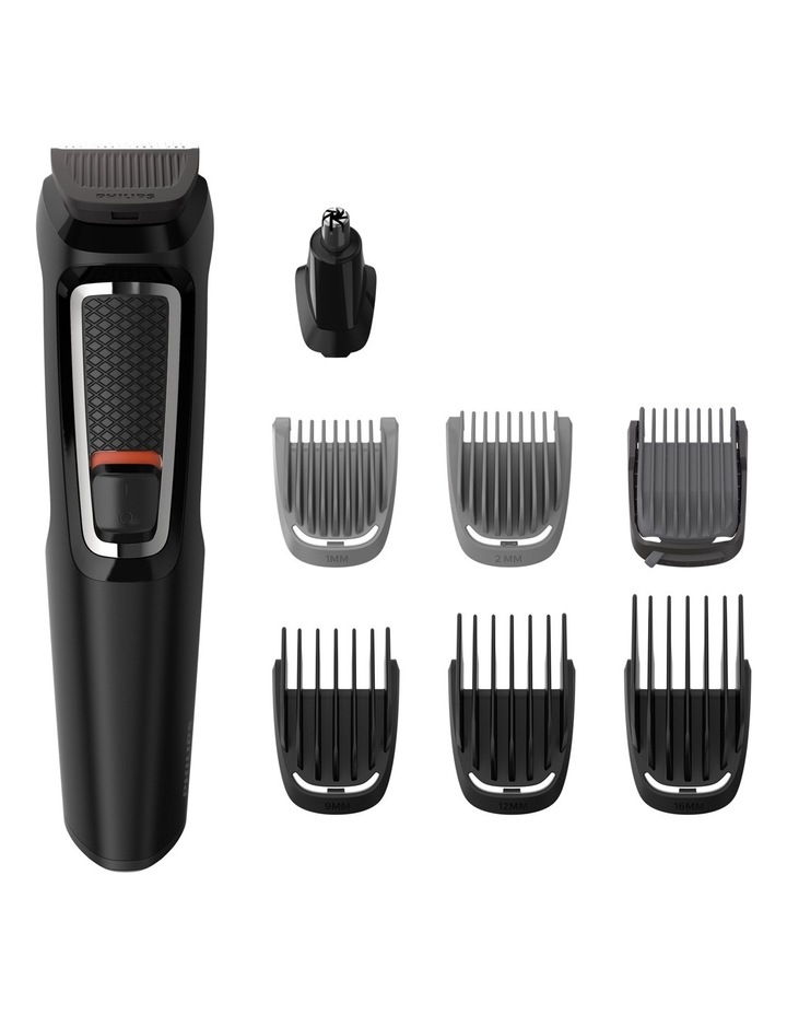 Philips Multigroom Series 3000 8 In 1 Face Hair Trimmer Black
