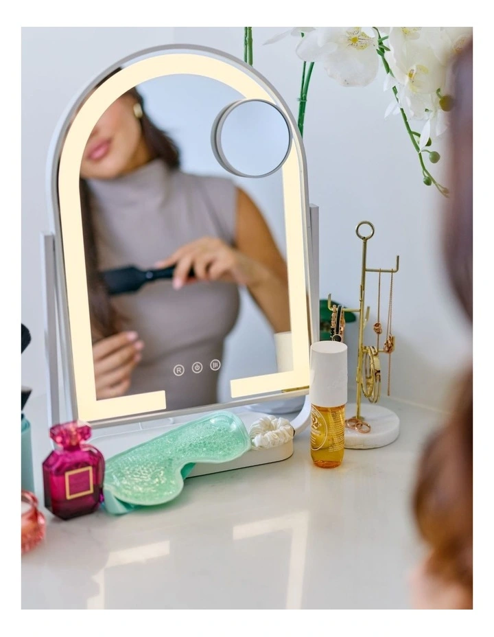 Hollywood Arch Mirror 31262119766 in White image 5