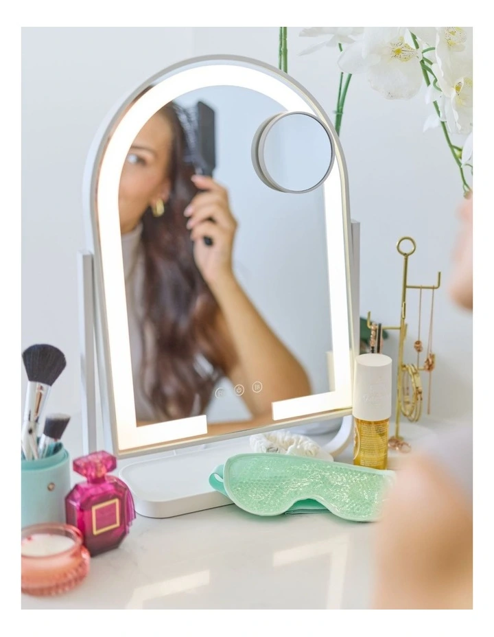 Hollywood Arch Mirror 31262119766 in White image 6