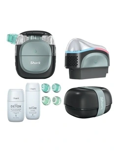 Shark FacialPro Glow in Warm Black and Dark Sage FH320BKANZ