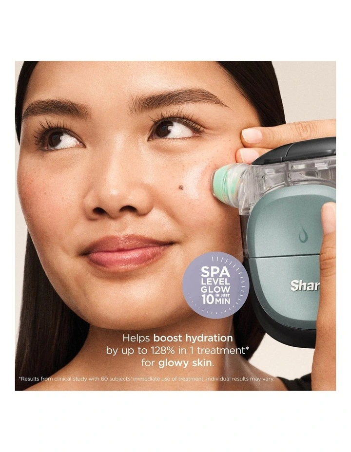 Shark FacialPro Glow in Warm Black and Dark Sage FH320BKANZ image 4