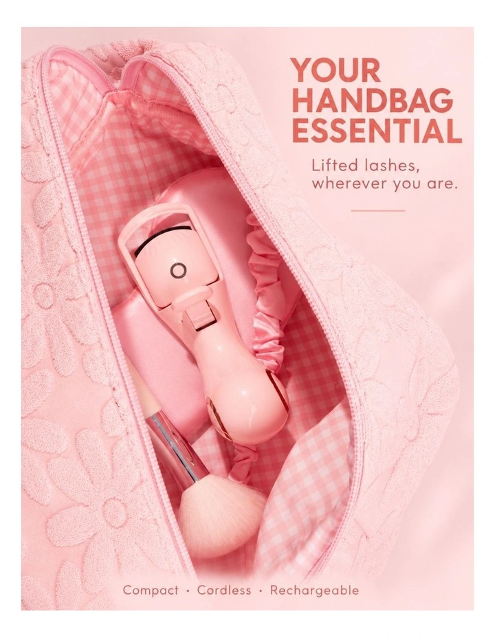 Heated Lash Curler in Pink LASH-CURL image 3