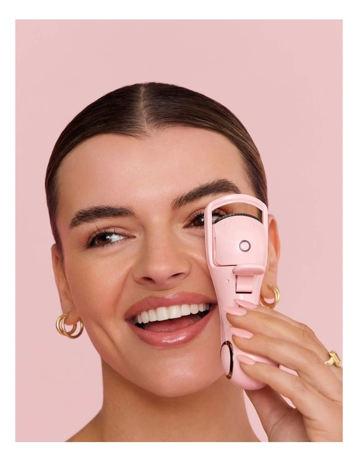 Heated Lash Curler in Pink LASH-CURL image 4