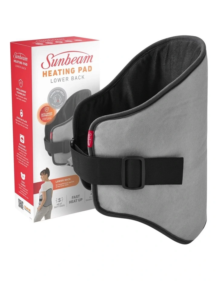 Heating Pad HPB5400 Lower Back in Grey image 2