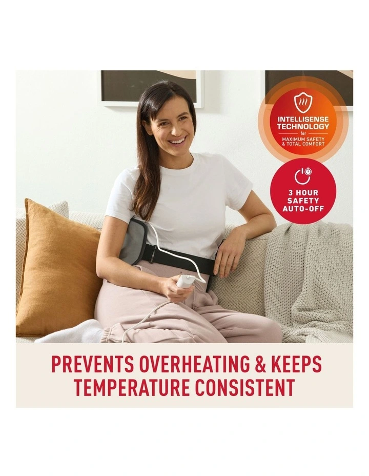 Heating Pad HPB5400 Lower Back in Grey image 5