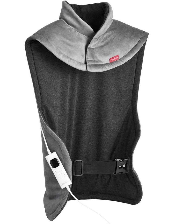 Heating Pad Sholders and Full Back HPN5500 in Grey image 1