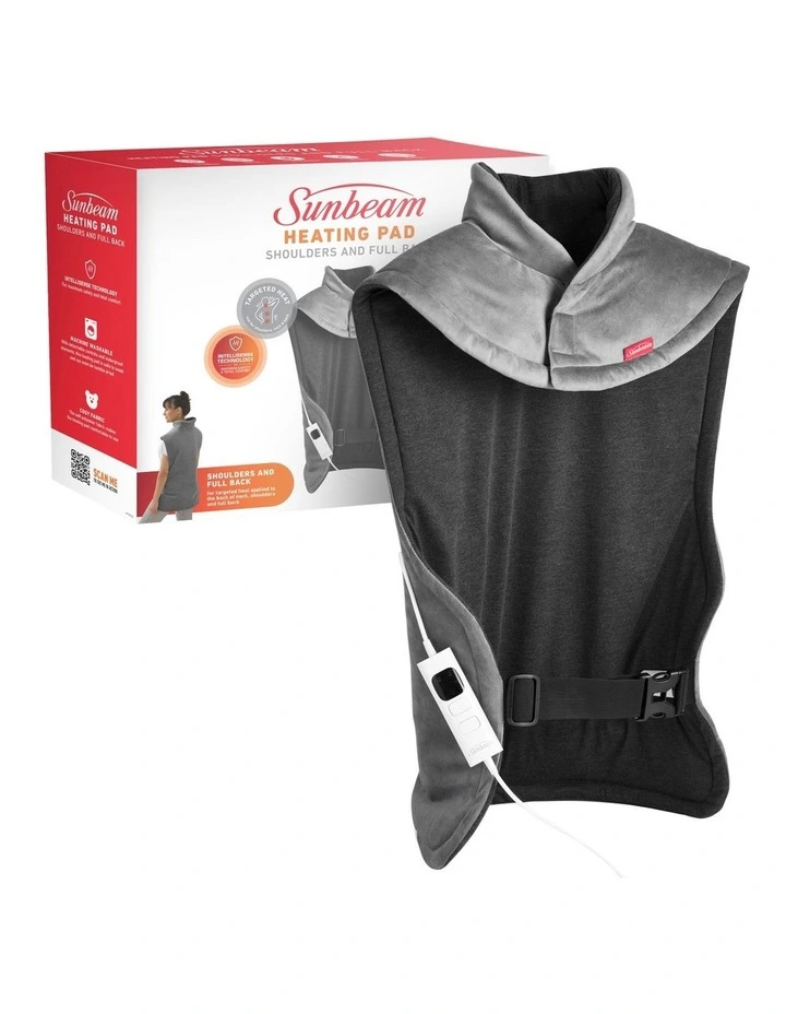 Heating Pad Sholders and Full Back HPN5500 in Grey image 2