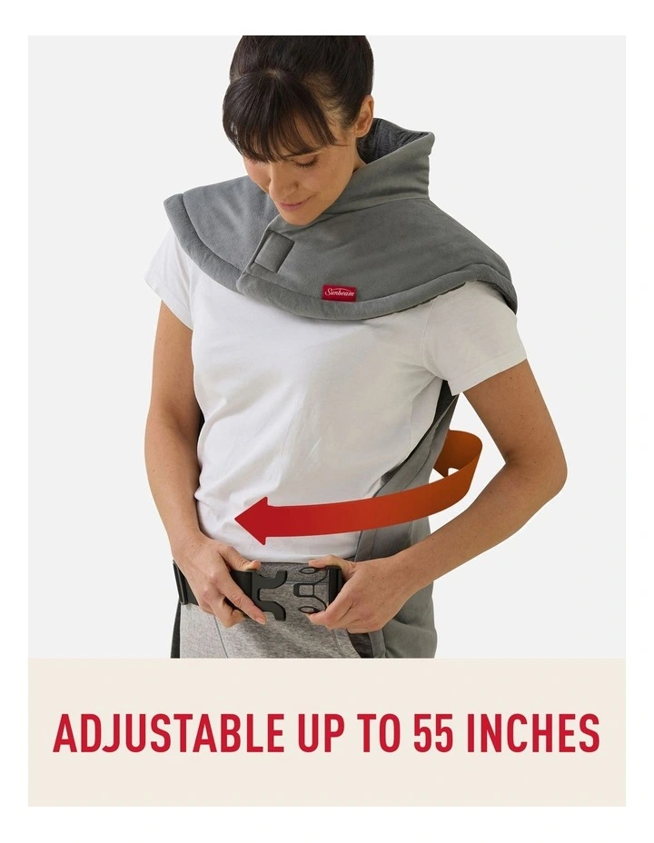 Heating Pad Sholders and Full Back HPN5500 in Grey image 4