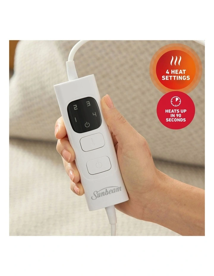 Heating Pad Sholders and Full Back HPN5500 in Grey image 6