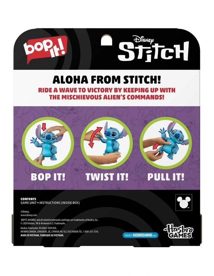 Bop It! Disney Stitch Edition image 3