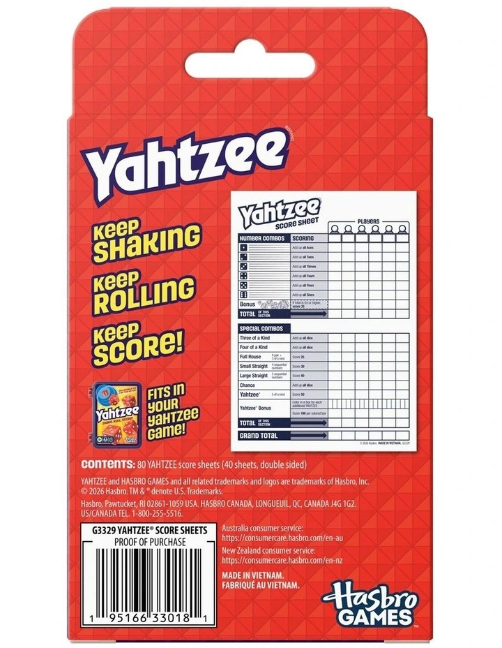 Yahtzee Score Cards image 3