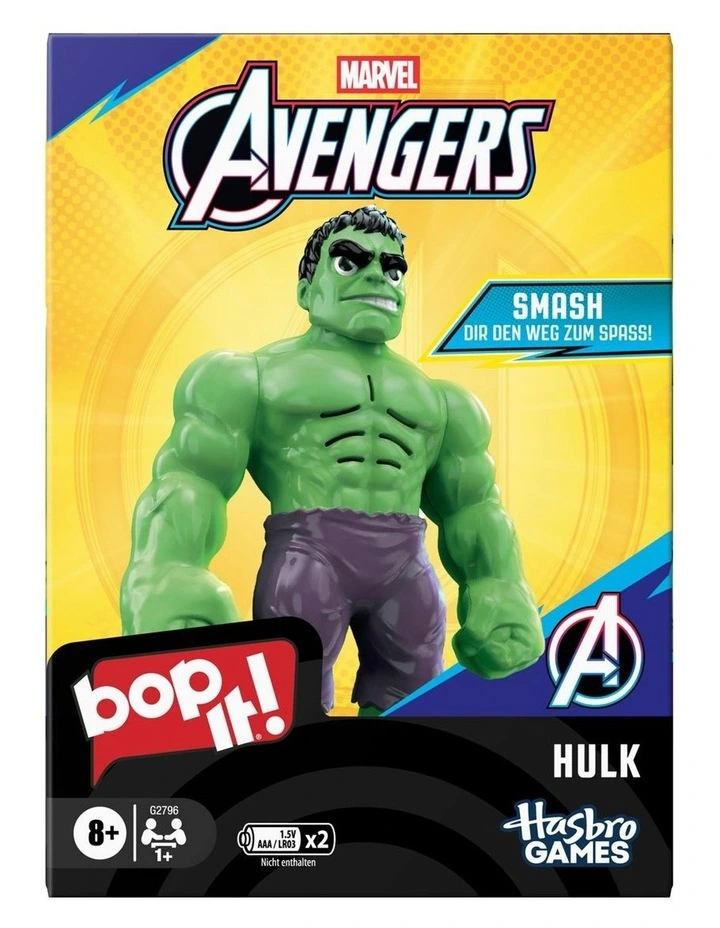 Bop It! Marvel Avengers Hulk Edition Game image 1