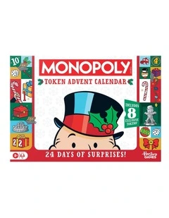 Monopoly Token Advent Calendar