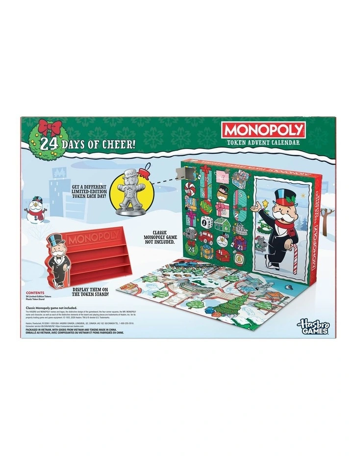 Monopoly Token Advent Calendar image 5