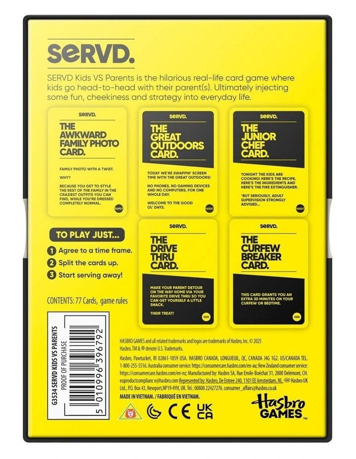 SERVD Kids vs Parents image 2
