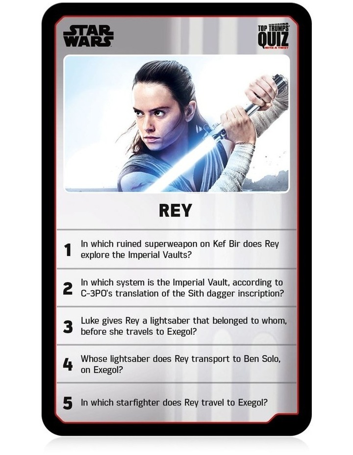 Star Wars Top Trumps Quiz image 6