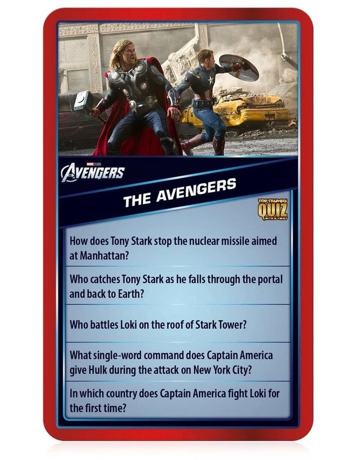 Top Trumps Quiz - Marvel Cinematic Universe image 4