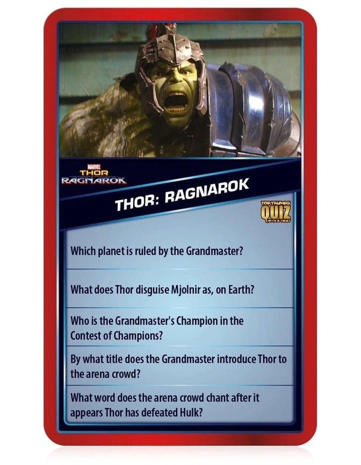 Top Trumps Quiz - Marvel Cinematic Universe image 6