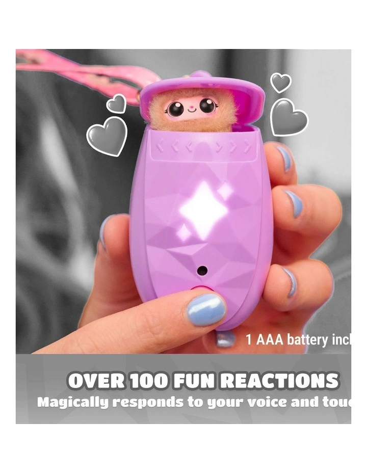 Peekimo, Interactive Pet and Wearable Accessory, Electronic Pets with over 100 Reactions image 2