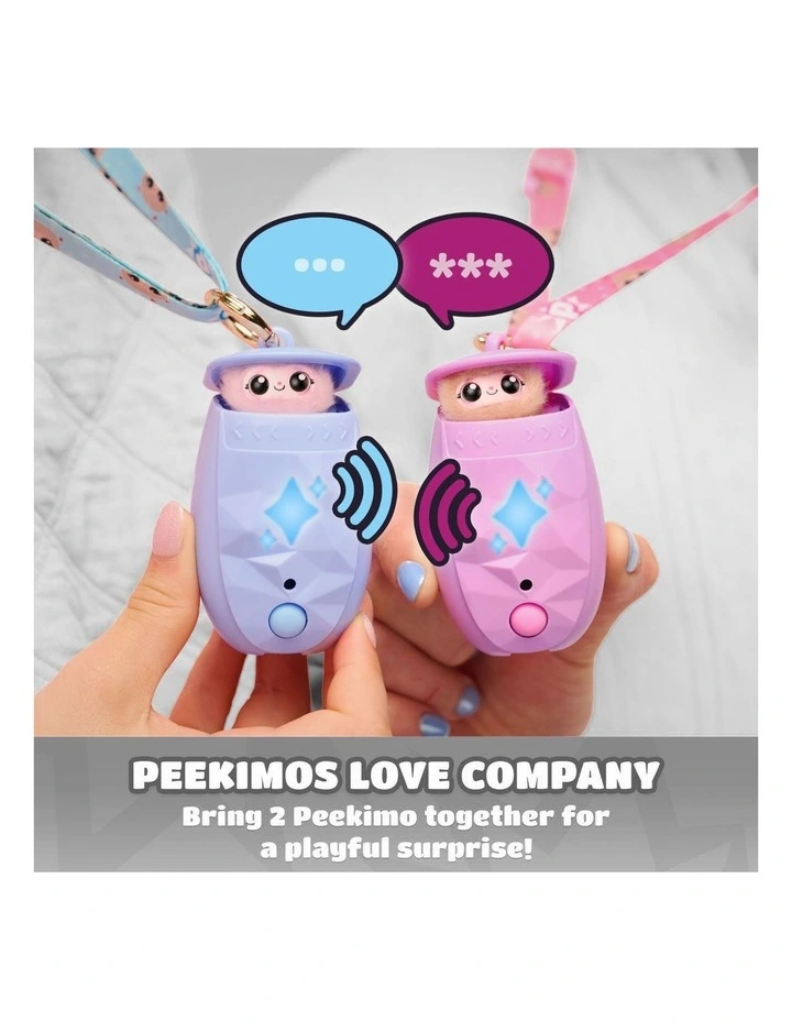 Peekimo, Interactive Pet and Wearable Accessory, Electronic Pets with over 100 Reactions image 6