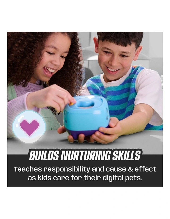 Bitzee, Aquarium Interactive Digital Pet with 30 Virtual Fish Inside, Features a Large Display and LED Lights, Respond to Touch image 4