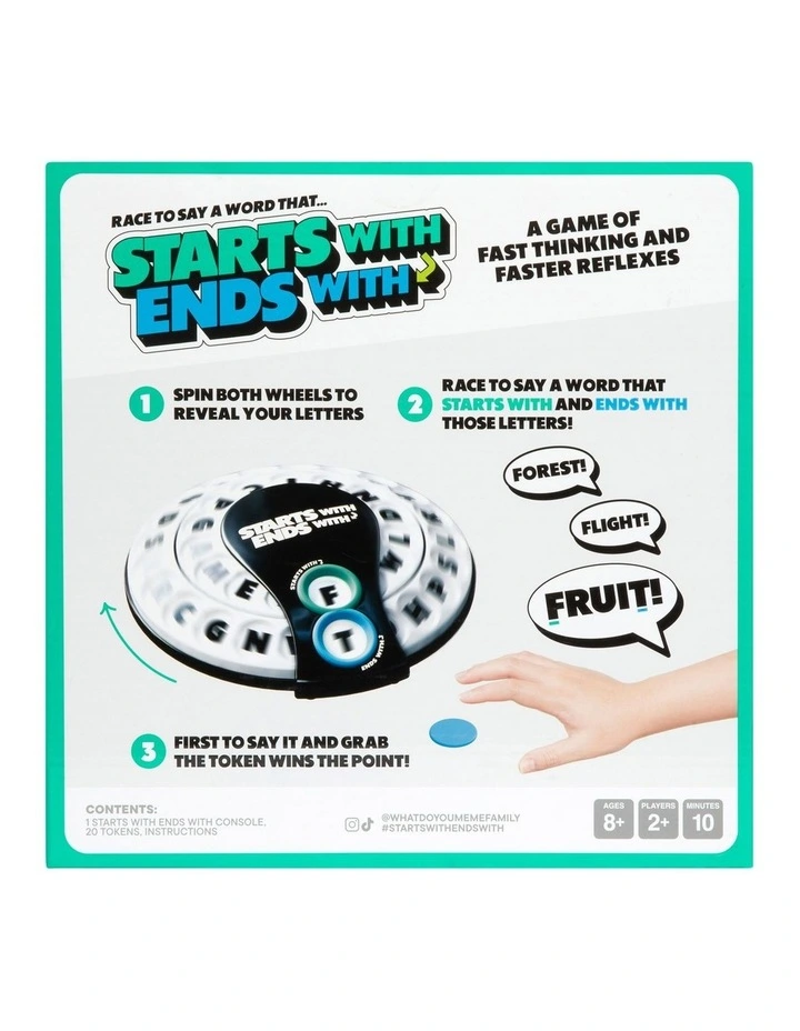 Starts With Ends With Board Game image 2
