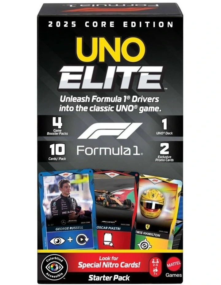 Elite Formula 1 Core Edition Starter Pack Card Game image 1