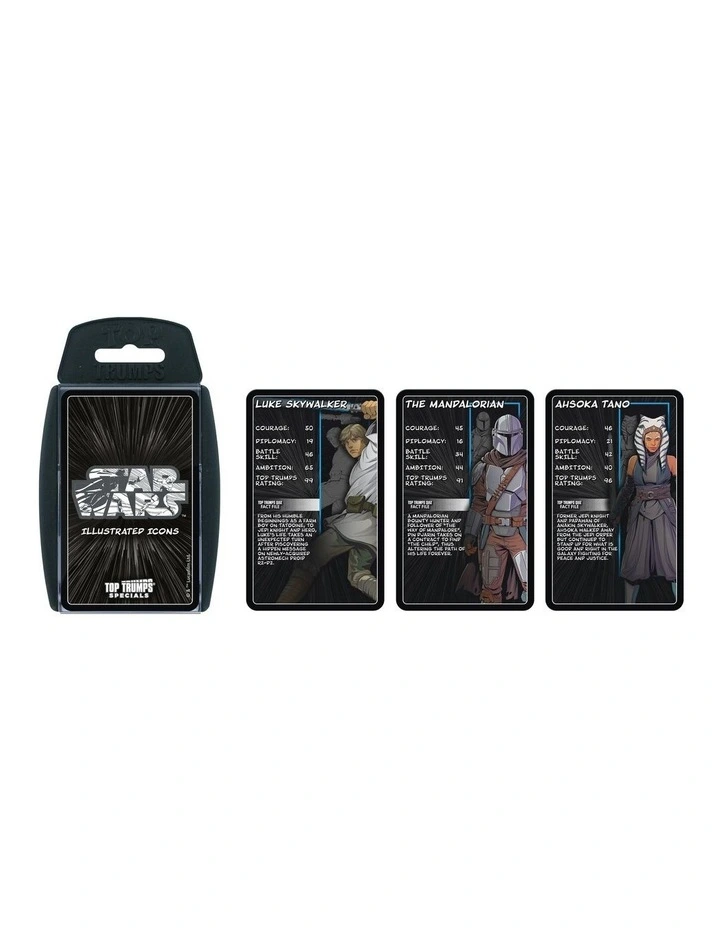 Star Wars Illustrated Icons Top Trumps image 2